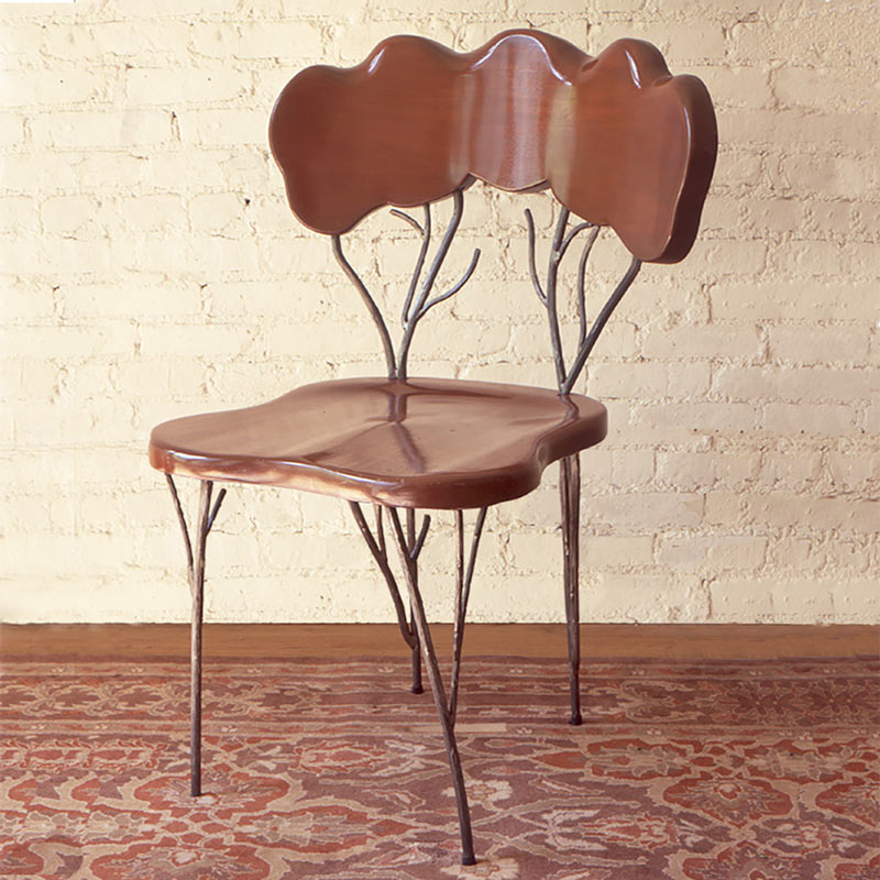 A line of tree chairs shown here in solid mahogany and available in oak, walnut and cherry. A line of tree chairs shown here in solid mahogany and available in oak, walnut and cherry.